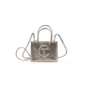 Telfar Bronze Small Mini Crossbody Bag